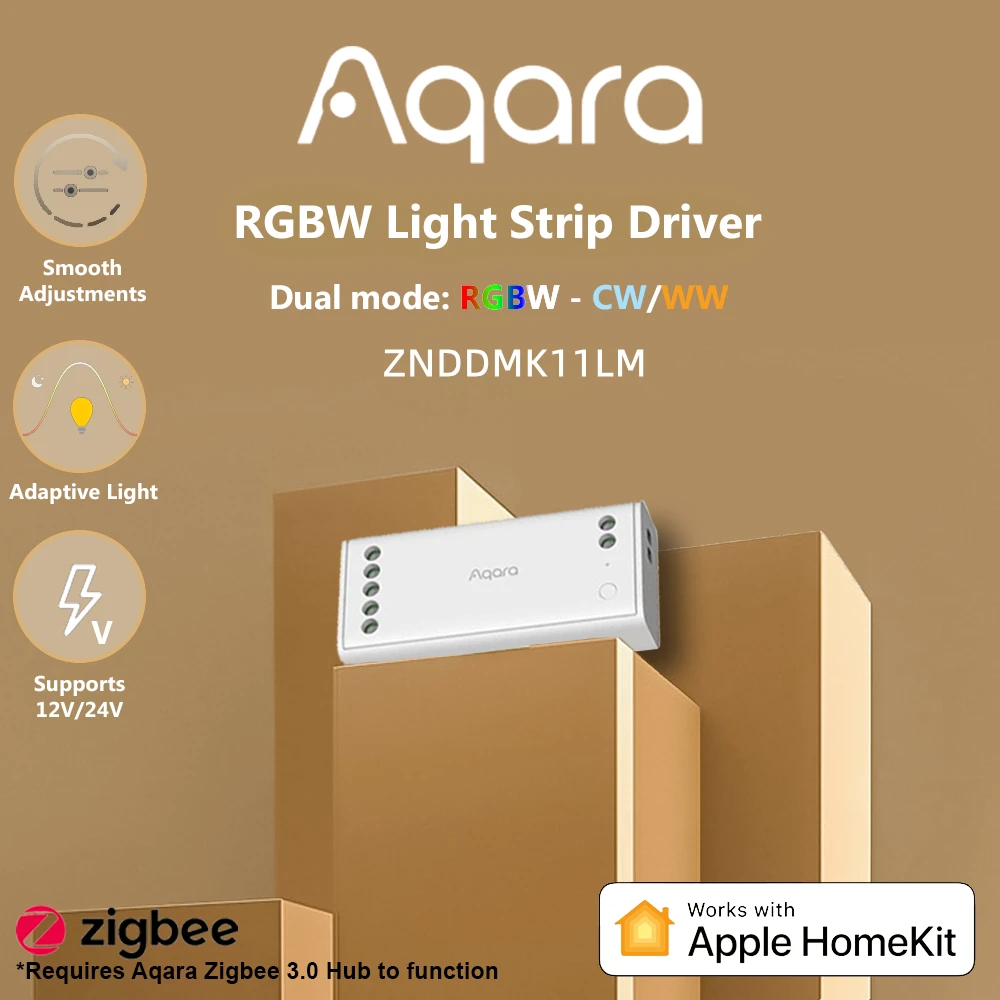 Aqara T1 Light Strip Driver Lamp Belt Brightness Color And Temperature