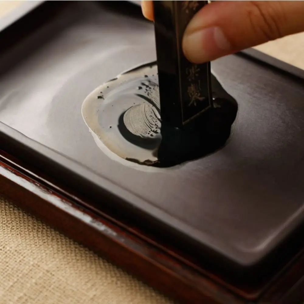 중국 서예용 잉크 스틱, 검정색 쓰기용 잉크 블록, 전통 서예용 고체 잉크, 중국 붓