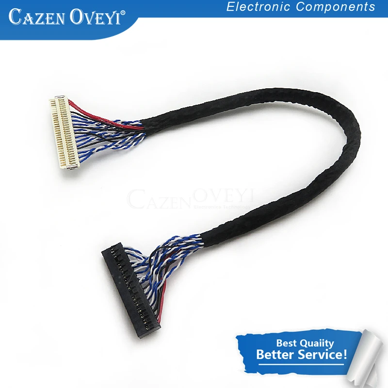 1 teile/los 8 Bit LVDS Kabel FIX-30 Pin 2ch Für 17-26 zoll LCD/LED Panel Controller 25 cm Auf Lager