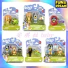 Spot Bluey Family Cartoon Handmade Office Toy Doll Ornament Model A Series Of Role-Playing Figures Birthday Present 1