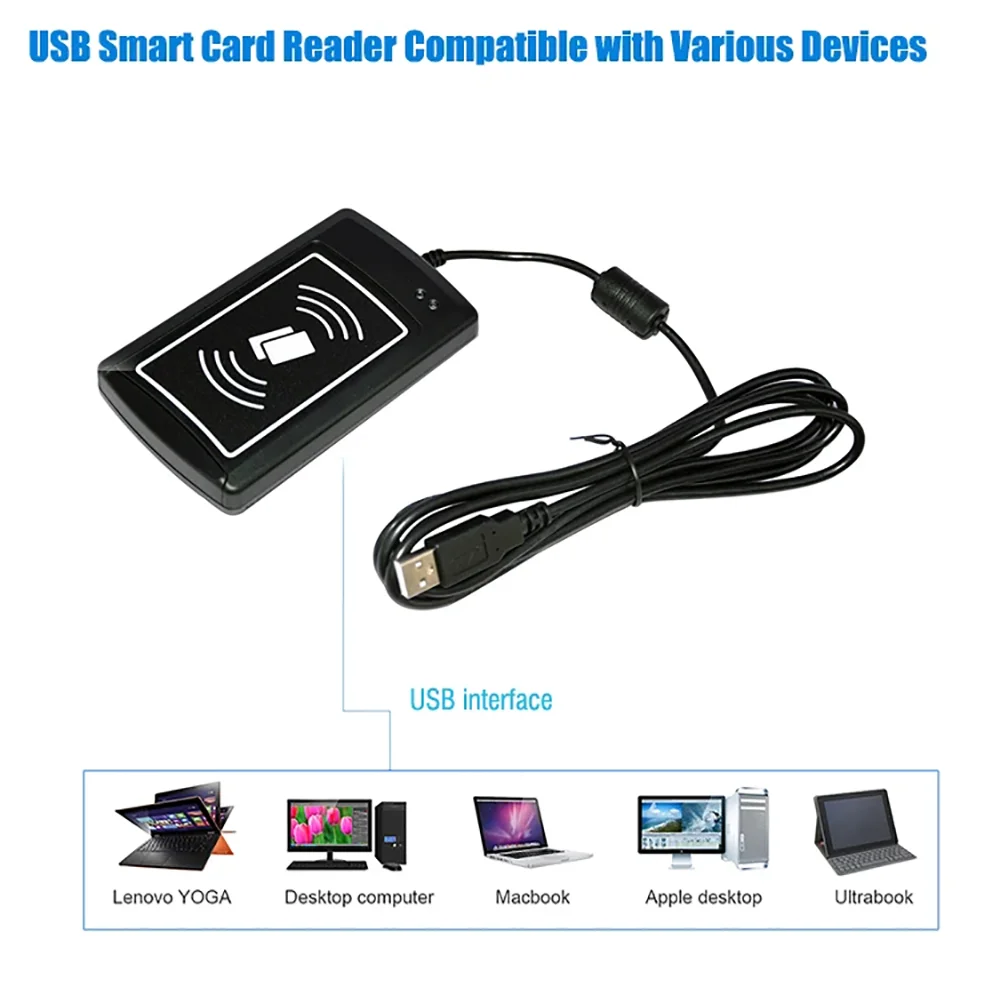 ACR120U 업그레이드 버전 ACR1281U-C8 USB RFID 리더/라이터 + 2개 S50 IC 카드