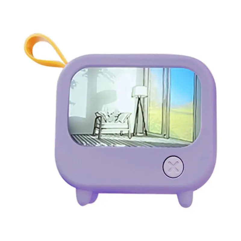 

TV Painting LED Night Light USB Rechargeable Lamp Cute Table Lamp Bedside Desktop Ornament Home Decor Birthday Gift For Kids