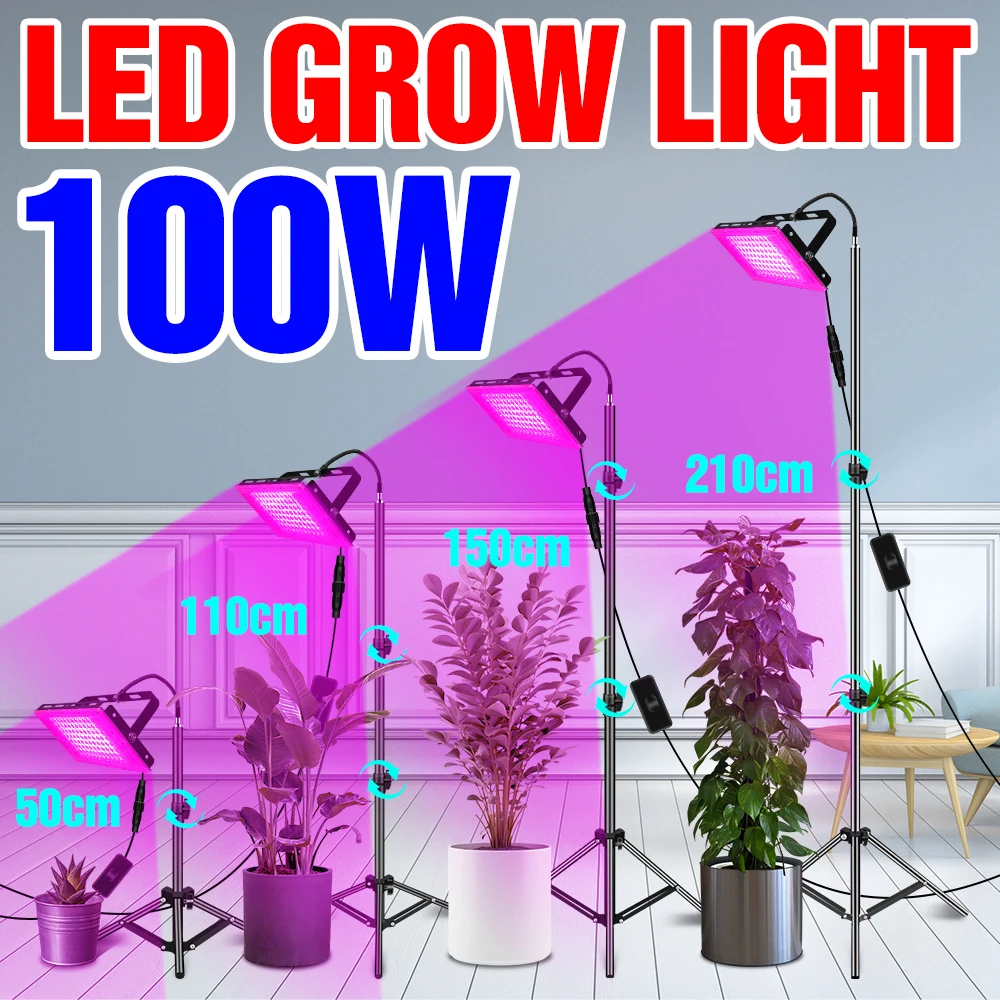 Yardwe 2 juegos de luces de relleno de plantas, bombillas inalámbricas,  bombillas de espectro completo, luz hidropónica colgante, luces de  crecimiento