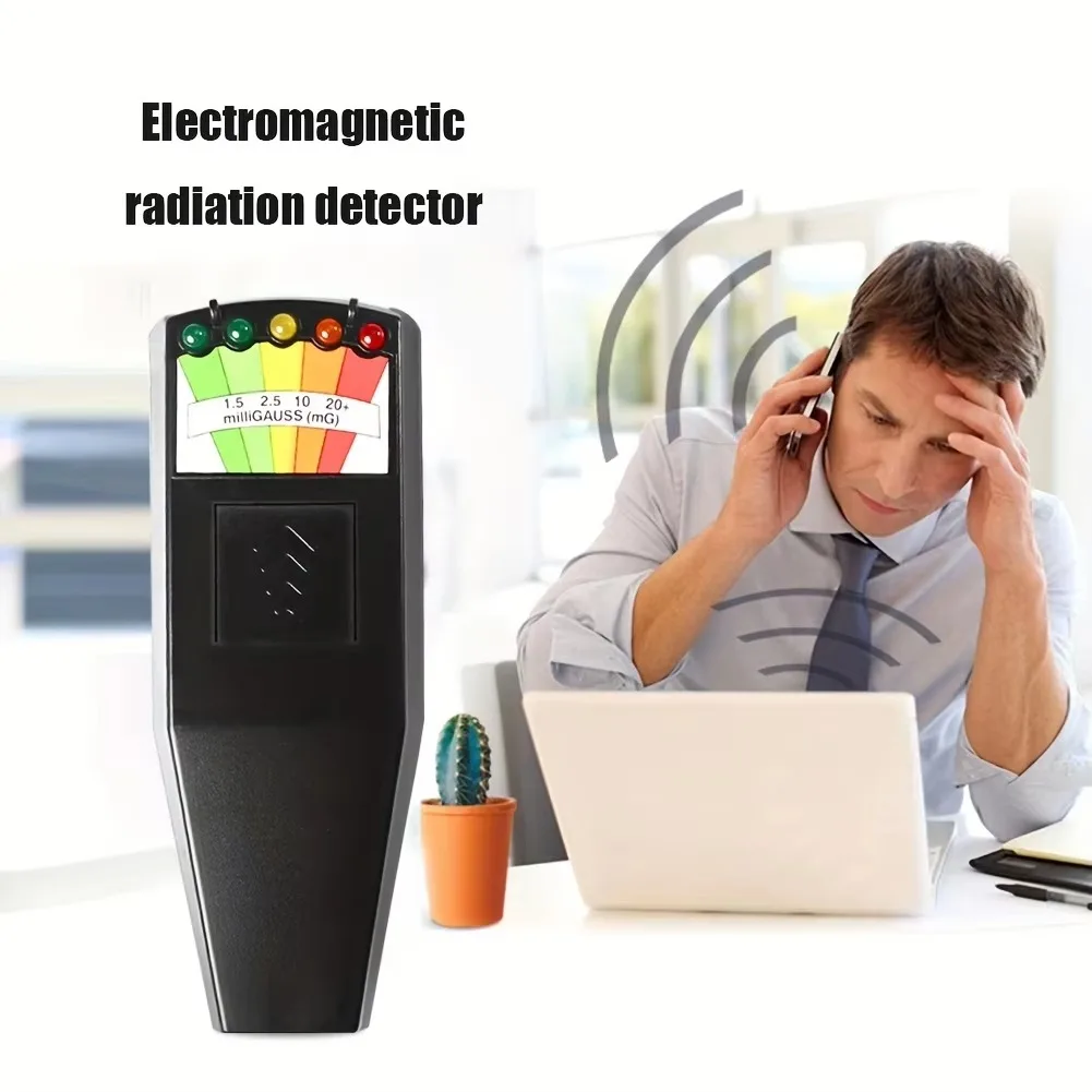 NEW Portable Electromagnetic Radiation Detector Handheld Gauss Meter Durable Radiation Tester for Abnormal Wave Research EMF