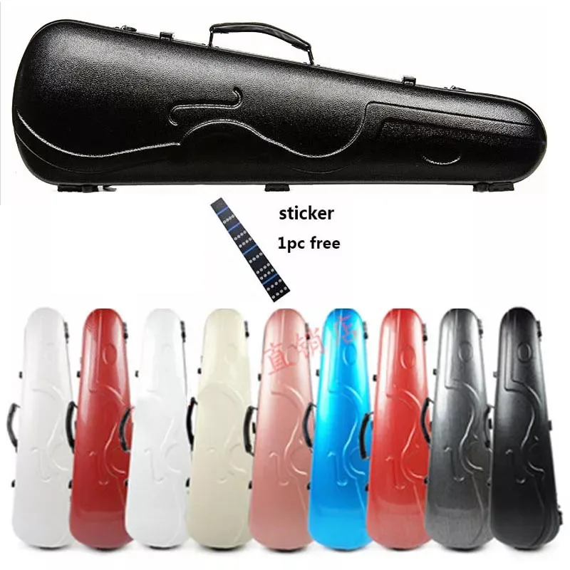 4/4 Frosted Violin Carbon Fiber Triangle Box Triangle Box Violin Box