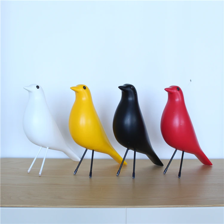 

Big Size Wedding Gifts Handmade Resin Bird Ornament Feng shui Office Mascot Home Furnishing Decoration Crafts Peace Dove Statue
