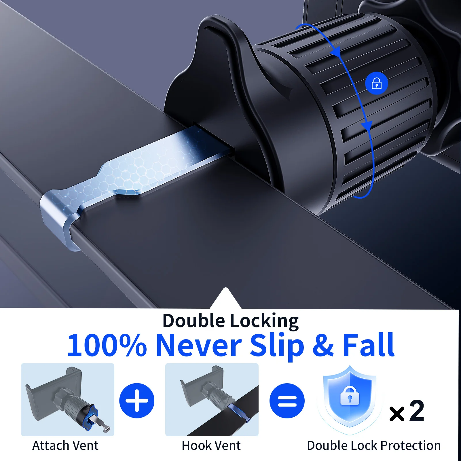 Universal 360° Adjustable Air Vent Phone Holder