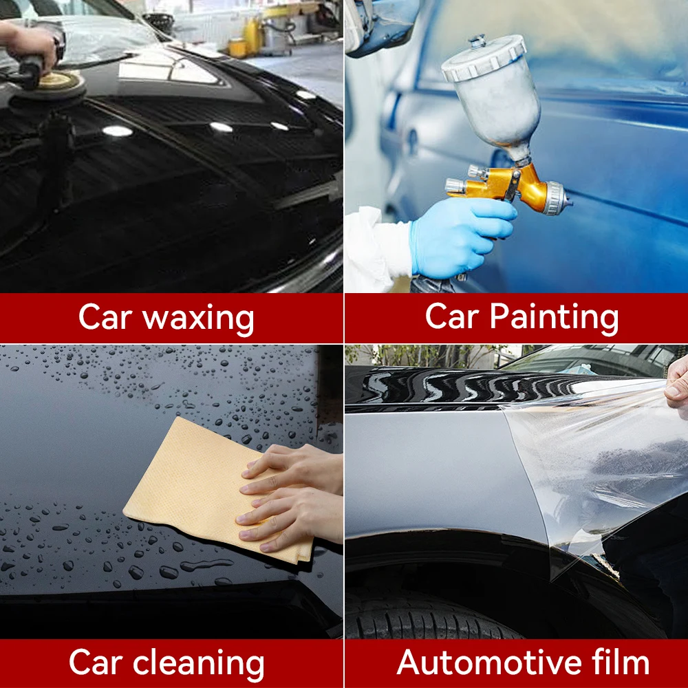 10Pcs 35x22cm Tack Cloth Rags Sticky Automobile Spray Paint Dust Wiping Paint Body Shop Resin Lint Dust Cloth Cleaning Cloths cleaning tools
