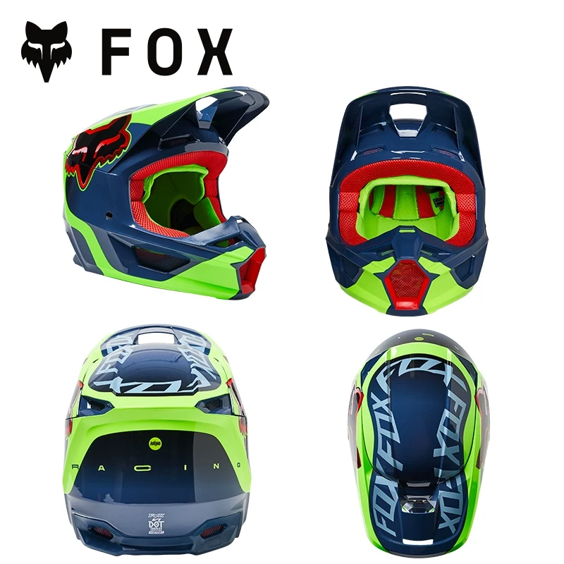 FOX RACING V1 V2 ���α� �����ε� ��� DOT ECE ���� Ʈ���� ���̵� ATV UTV MX ���� ����ũ�ν� �ö��� MIPS ��ȣ