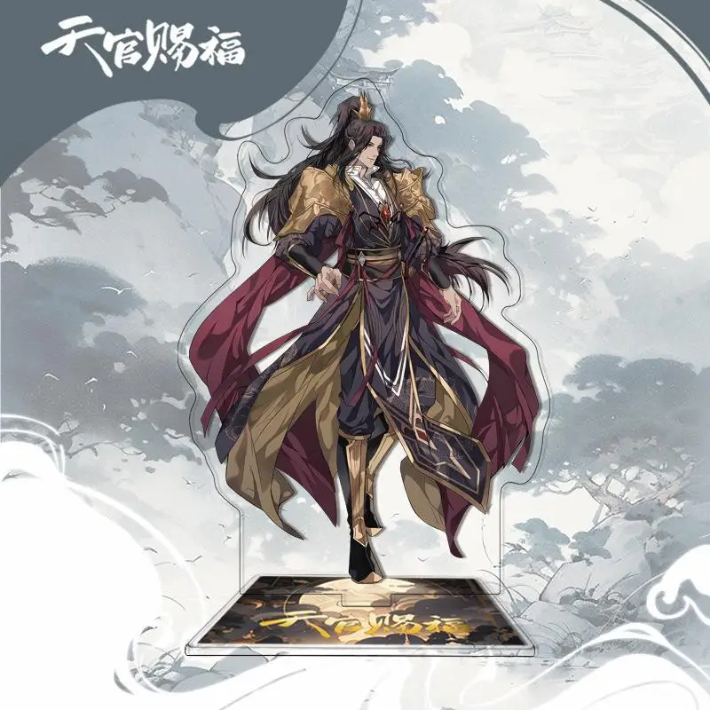 Heaven Officials Blessing Xie Lian  HuaCheng Painted Figure Acrylic Standing He Xuan Shi Qingxuan Ling Wen Stand Model Gift