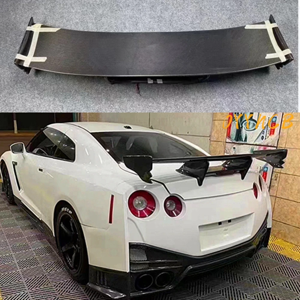 For Nissan GTR R35 2009-2020 High Quality Real Carbon Fiber Car Rear ...