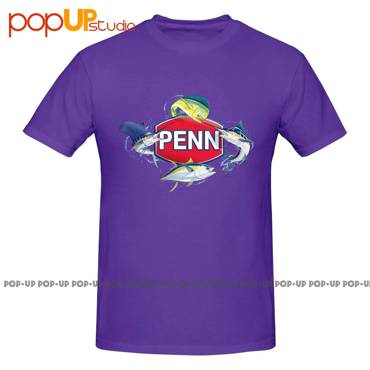 Penn Fishing Tools Line Reels Rods Shirt T-shirt Tee New Casual Natural  Streetwear