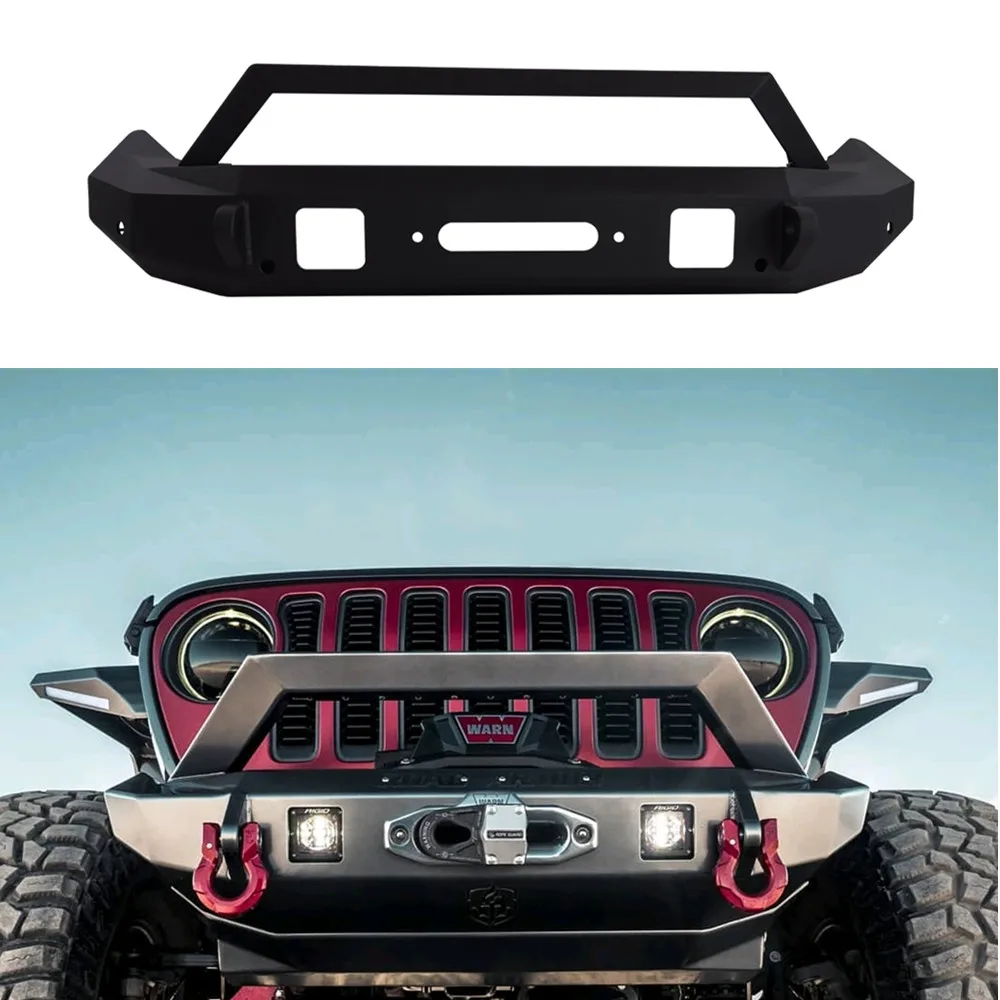 

Стальной передний бампер для Jeep For Wrangler JL 2018 + JL1128