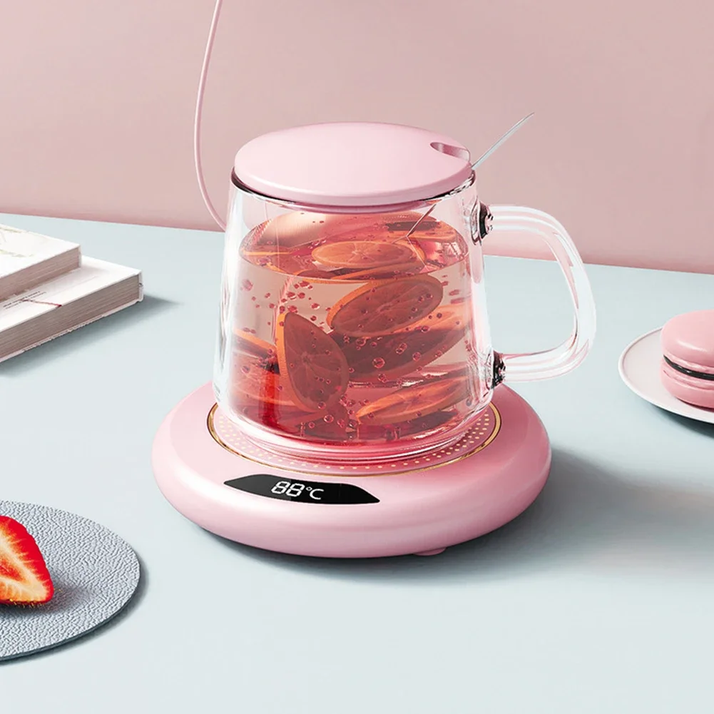 Coffee Mug Warmer 3 Temperature Setting Electric Coffee Warmer Heating Plates For Milk Tea Water Adjustment Timing Heater Plates 2