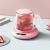 Coffee Mug Warmer 3 Temperature Setting Electric Coffee Warmer Heating Plates For Milk Tea Water Adjustment Timing Heater Plates 2