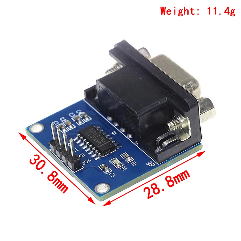 รูปสินค้า โมดูลแปลงสัญญาณ RS232 เป็น TTL สำหรับเชื่อมต่ออุปกรณ์