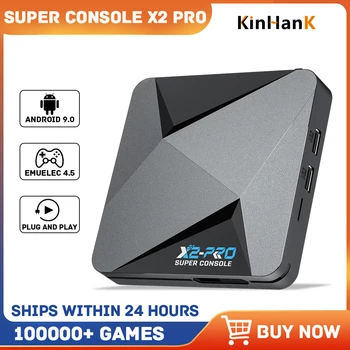 Console per videogiochi retrò Super Console X2 Pro con 100000 + Giochi per console di gioco retrò MAME/ARCADE/Sega Saturn/DC 4K HD 1