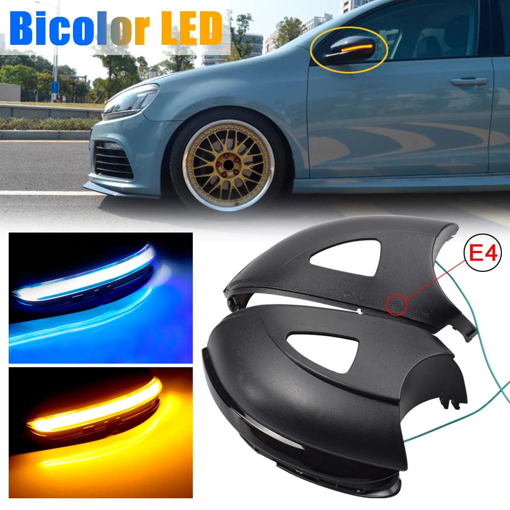 ٰ VW  6 MK6 GTI R32 08-14  ڵ ̳ LED  õ, ̷  ǥñ, 2 