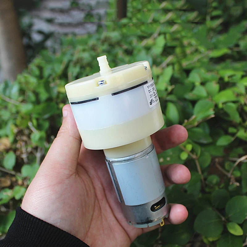 

DC 12V-24V 15LPM Large Flow Micro 550 Motor Vacuum Pump Negative Pressure Suction Pump Air Oxygen Pressure Pump DIY Packer