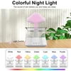Rain Cloud Electric Air Humidifier 300ml Aroma Diffuser Zen Rain Water Drops Colorful Night Light Humidifier for Home Gift 4