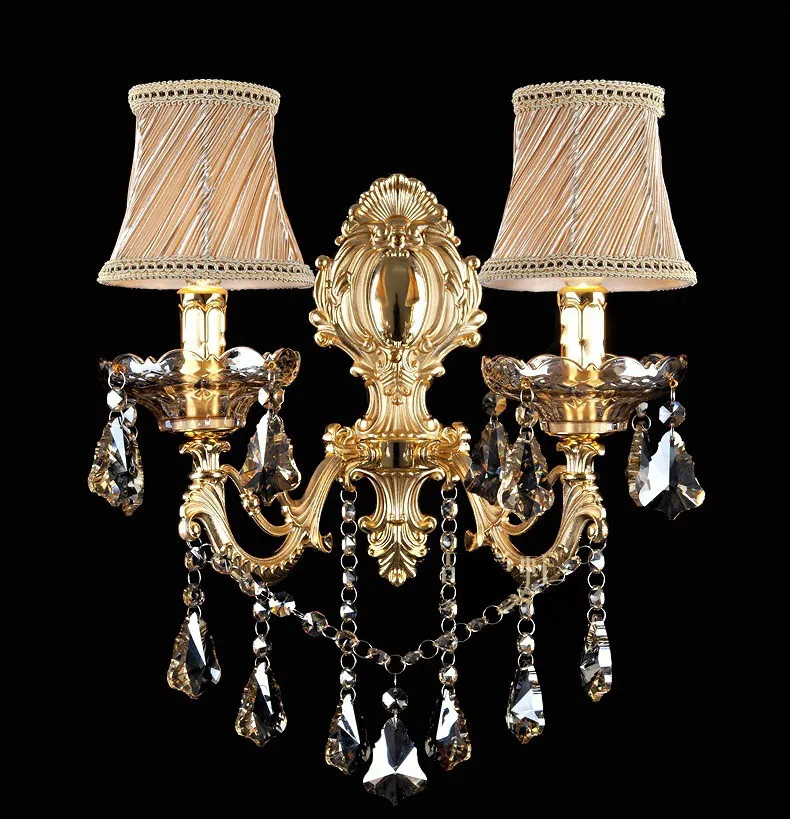 

Fashion crystal wall lamp Sconce Light candle wall lamps stair lamp bedroom bedside lamp mirror light