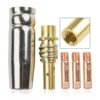 Guard Nozzle Mig Contact Tip Consumables 5PCS MIG Welding MB15 15AK Contact Tip 0.8/1.0/1.2mm Fusion Spray Code Welding Contact 4