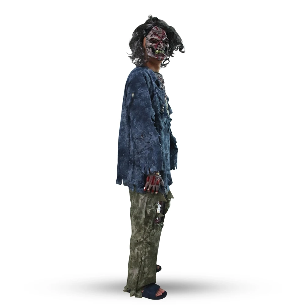 Halloween Zombie Costume Fancy Dress Cosplay Costumes Horror Outfits Scary  Party Horrible Corpse Wear - AliExpress 200000532