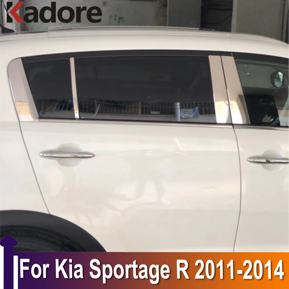 SAFE Chrome Door Handle Cover Molding Kit 8-pc Set For 2011 2012 2013 Kia Sportage SAFE Chrome Door Handle Cover Molding Kit 8-pc Set For 2011 2012 2013 Kia Sportage
