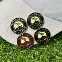 "Elegant Gift-Ready" Charming Magnetic Golf Hat Clip With Durable Metal Ball Marker - Ideal Gift For Women Golf Enthusiasts 1