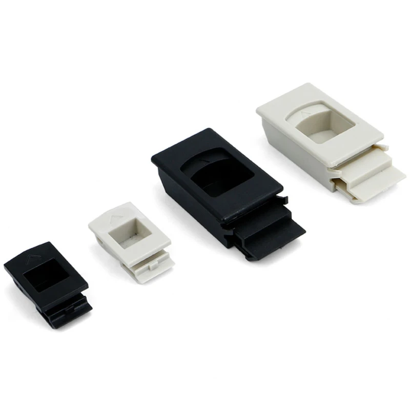 Side Door Buckle 5pcs DK725-3B MS735 Push Concealed Handle Nylon Plastic PP Snap Action Hasp MS725 toggle latches,buckle clamp