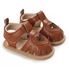 New Summer Newborn Girls Anti Slip Walking Shoes Comfortable Beautiful Hollow Heart Fashionable And Cute Sandals For Girls 5