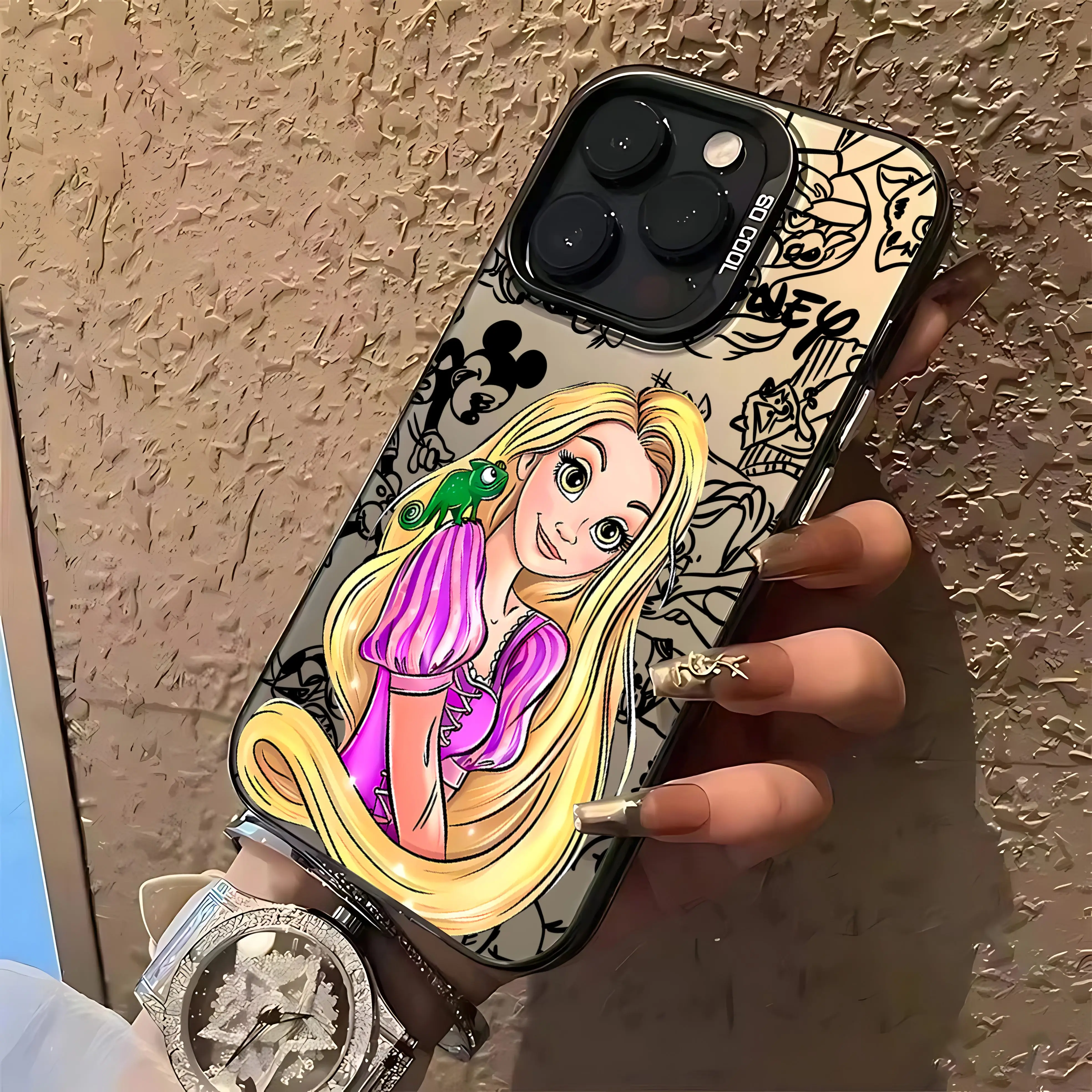 Elegant Princess Phone Case with Stunning Design