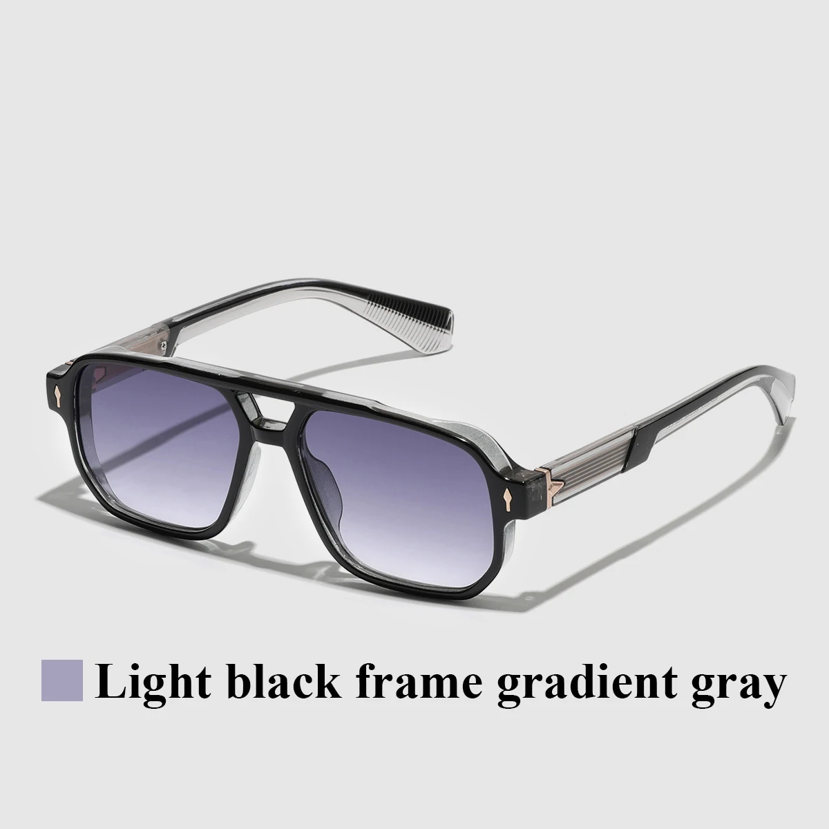Vintage Transparent Frame Unisex Sunglasses with UV400 Protection – Luxury Designer Style