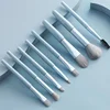 8Pcs Portable Makeup Brush Eyeshadow Foundation Blending Make up Soft Fluffy Cosmetics Concealer Makeup Brush Make Up Supplies