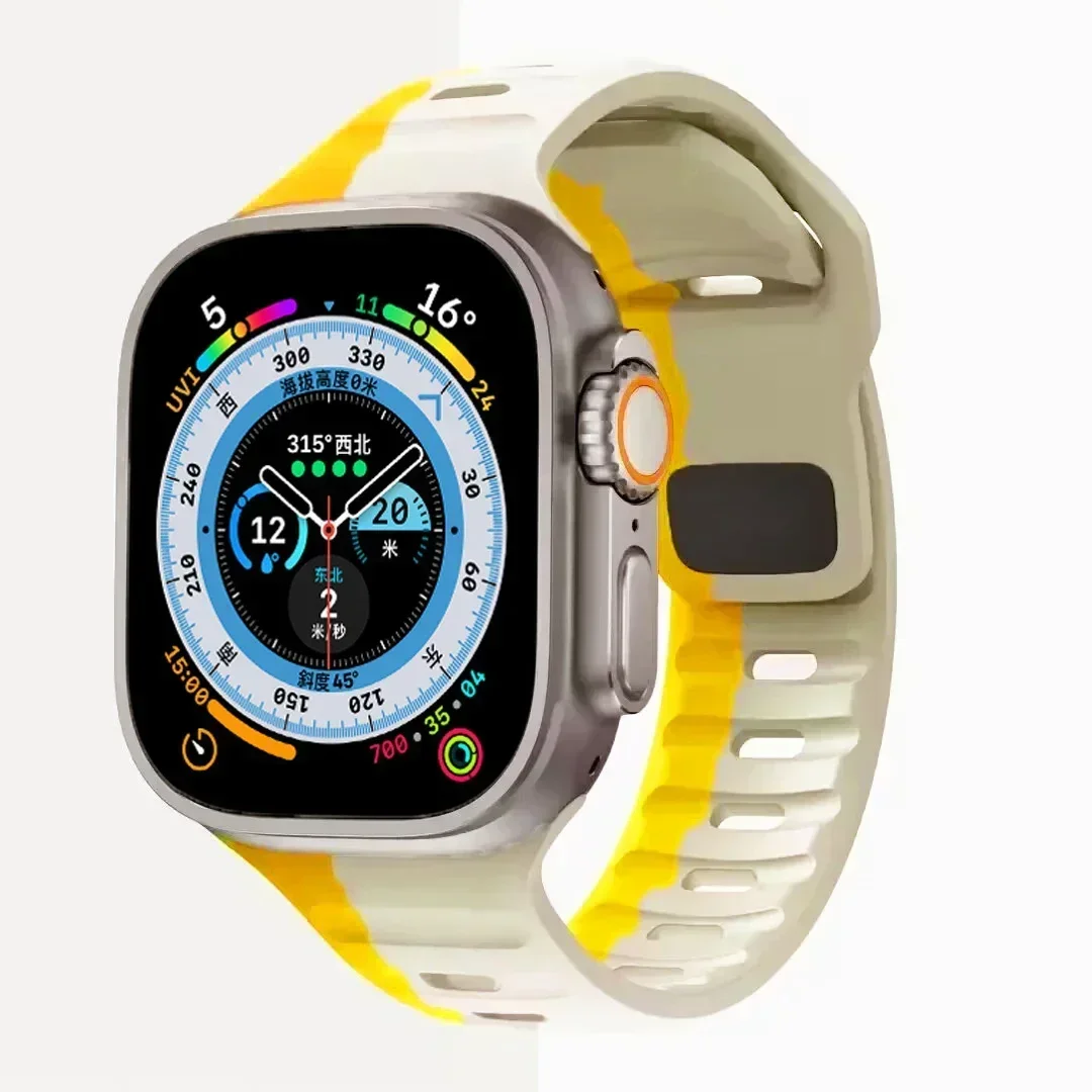 Silicone Sport Band for Smartwatches - Multiple Sizes Available