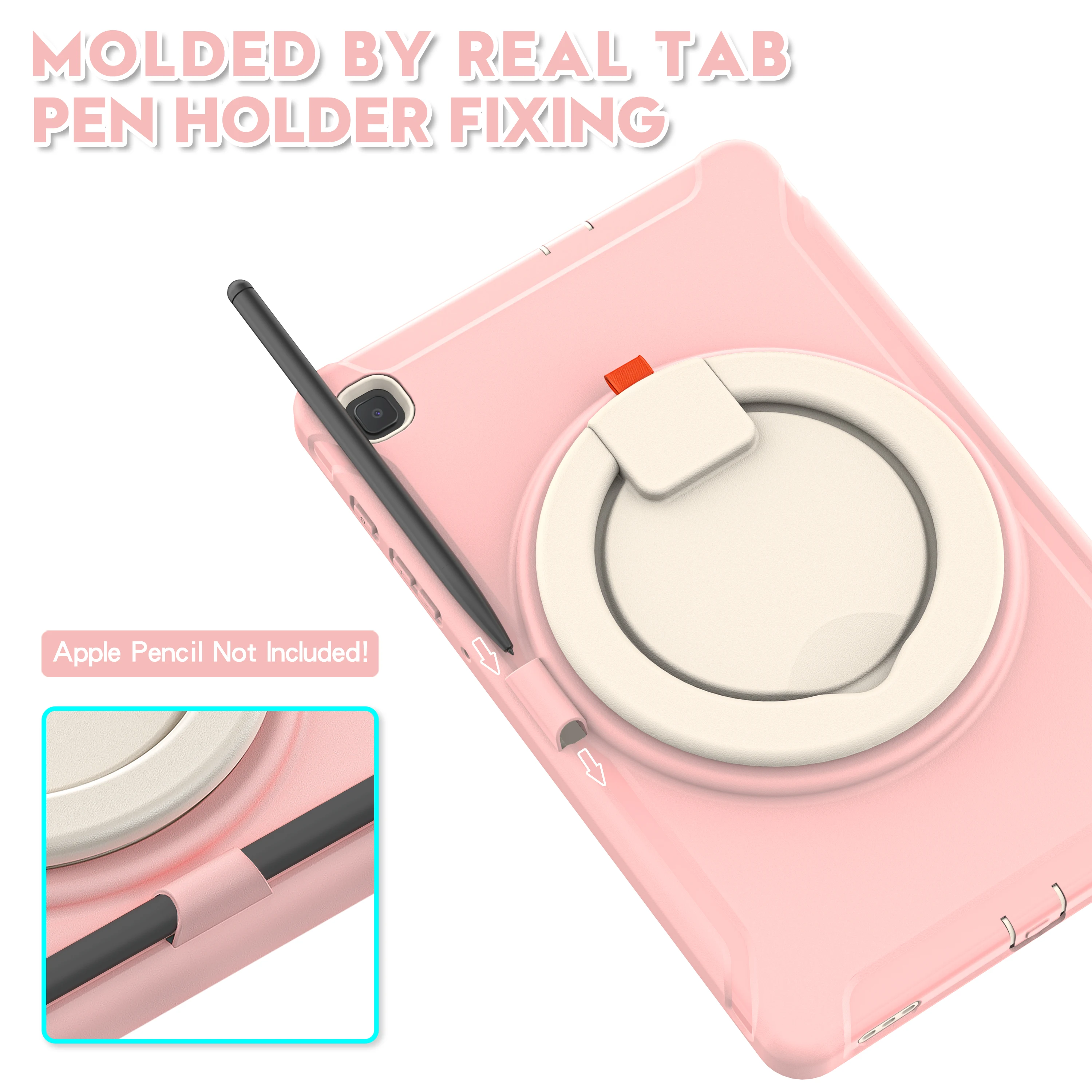 Premium Heavy Duty Shockproof Case for 10.4-inch Tablets - 3-in-1 TPU+PC Protective Cover