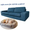 CRIUSJA Cover for KIVIK 2/3 seat(190cm/228cm) Slipcovers sofa Sofa Covers for Living Room Love Seat Couch Covers Celvet for Sofa 1