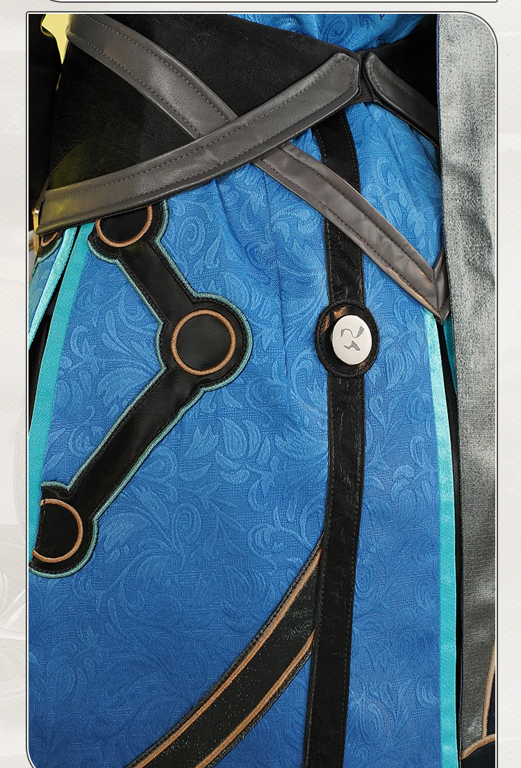 Anaxa Cosplay Kostüm Honkai: Star Rail Anaxa Male Halloween Costume 9