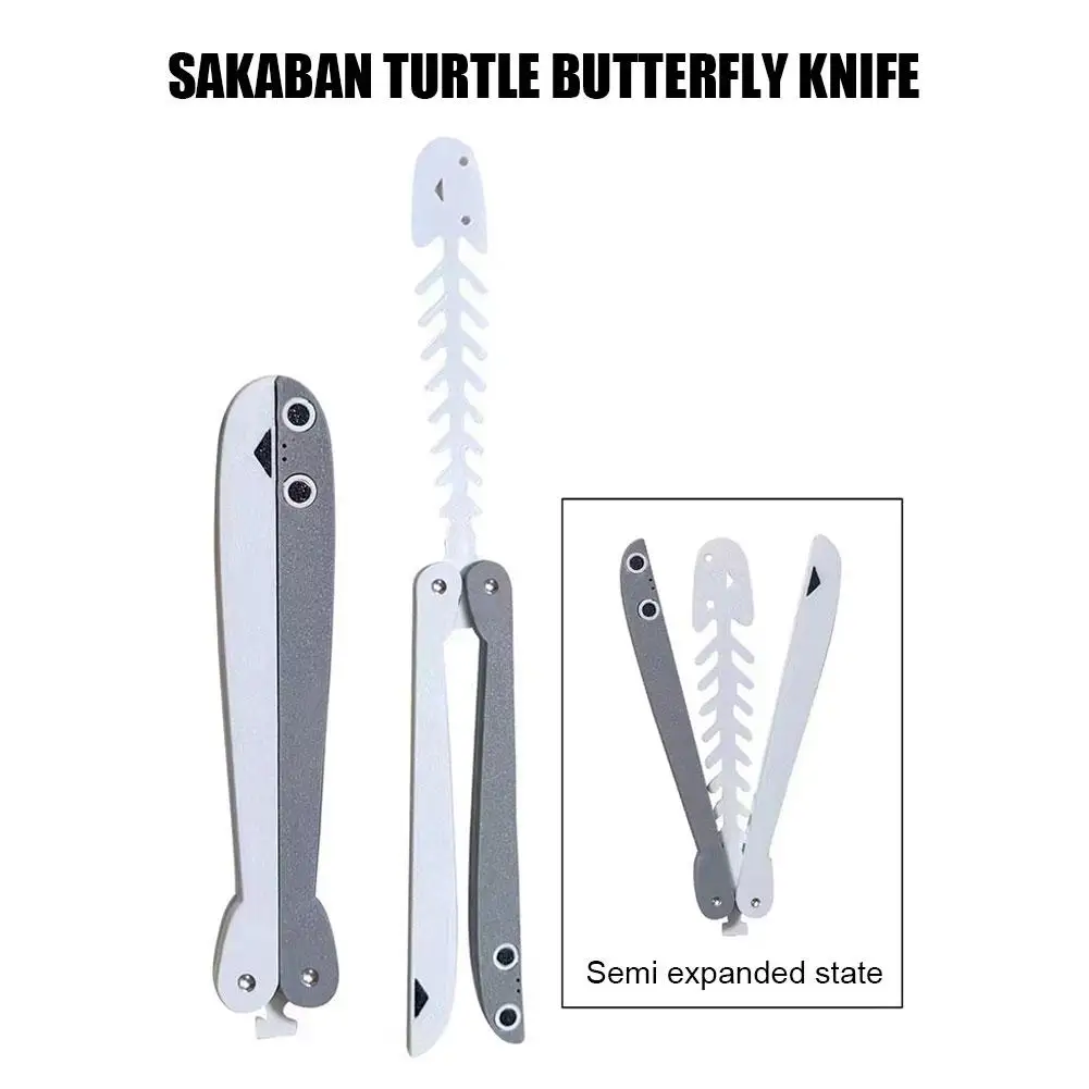 3D Printing Glowing Radish Butterfly Knife Mini Toy Push Gravity Carrot Gift Card J5E9 fidget toys anti stress toys mini fingertip toy
