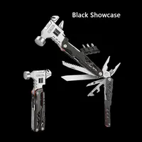 Multifunctional wrench hammer outdoor camping folding nail hammer pliers emergency car combination all-in-one tool hammer 2