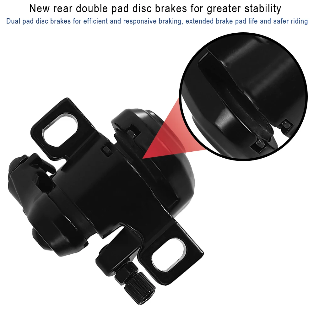 Disc Brake Caliper Folding Scooter Front/Rear Wheel Hydraulic Brake Disc for Xiaomi M365 Pro 1S Electric Scooter