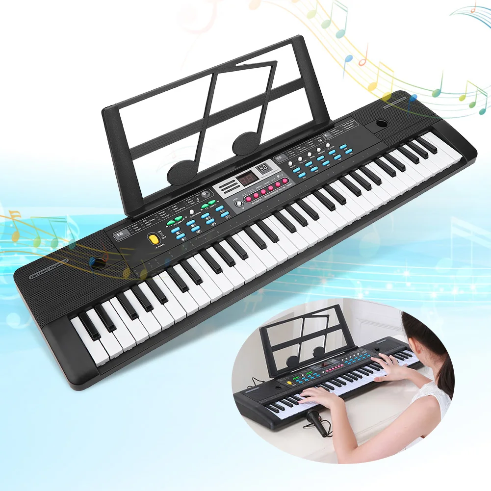 電子キーボード 61鍵盤 ピアノキーボード 子供用おもちゃ 初心者向け