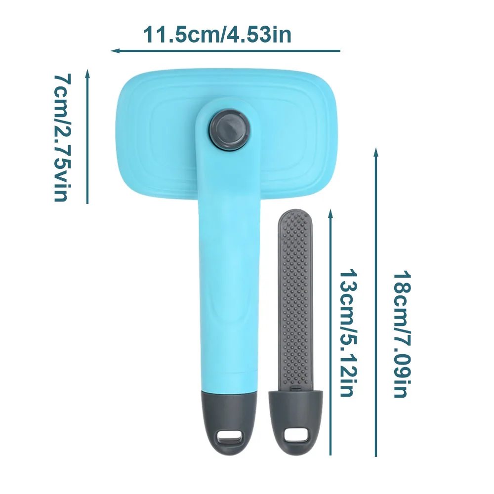 

Self-Cleaning Pet Steel Needle Comb Durable Prevent Knots Mats Comb For Dog Cat Puppy Kittens