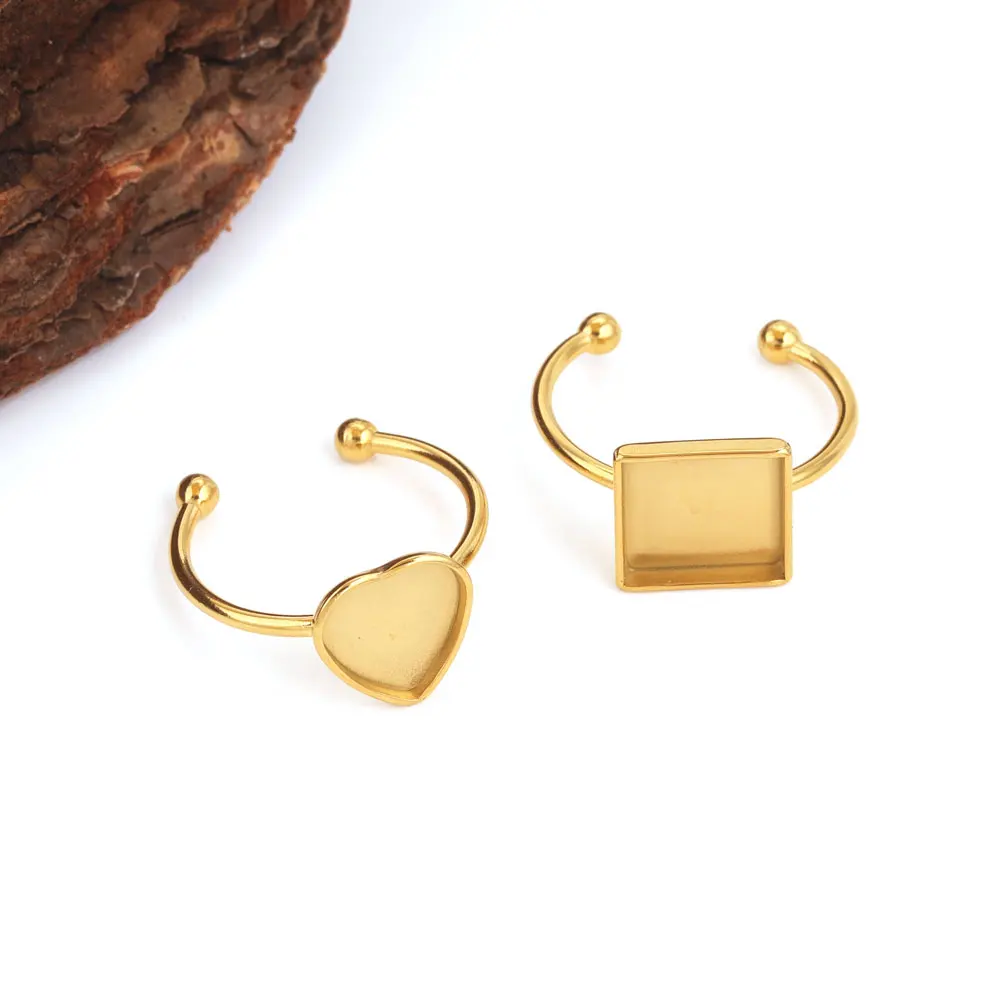 Adjustable Ring Blank Set 6