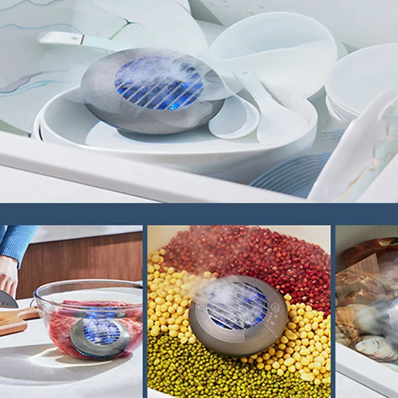 Fruit Vegetable Purifier Food Material Cleaner Household Portable Wireless Pesticide Residue Removal Automatic Vegetable Washer 5
