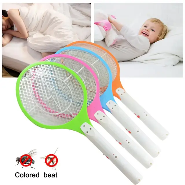 300Mah Kiváló Minőségű Légy Swatter Killer 4 Szín Rovar Ütő Újratölthető Elektromos Gyilkos Ergonómikus Kialakítás - Image 4