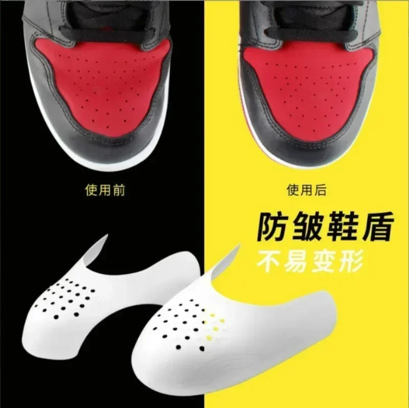 Toe Protector 4pairs Shoe Care Sneaker Anti Crease Toe Caps Protector Stretcher Expander Shaper