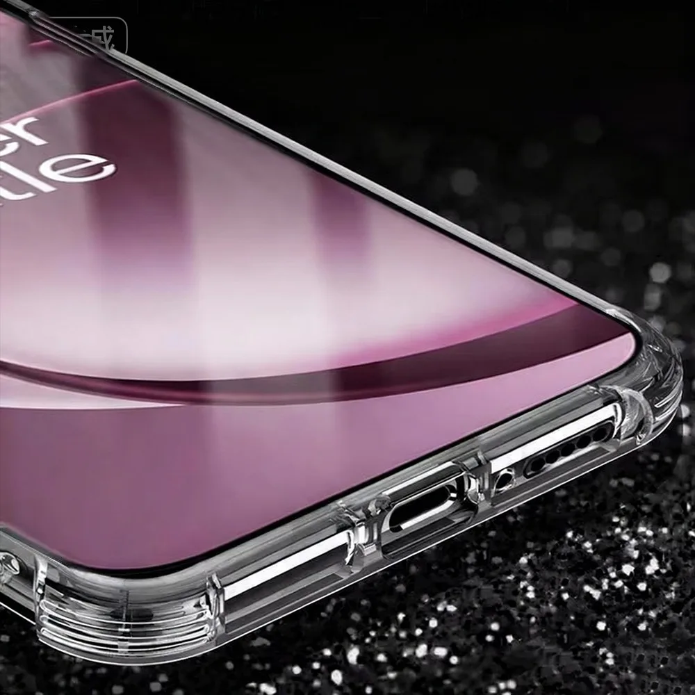 Transparent Shockproof TPU Protective Case with Reinforced Corners