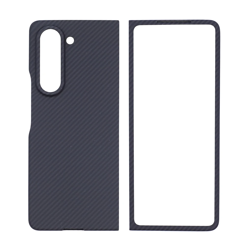 RealCarbonFiberPhoneCaseforSamsungGalaxyFold5UltrathinAnti