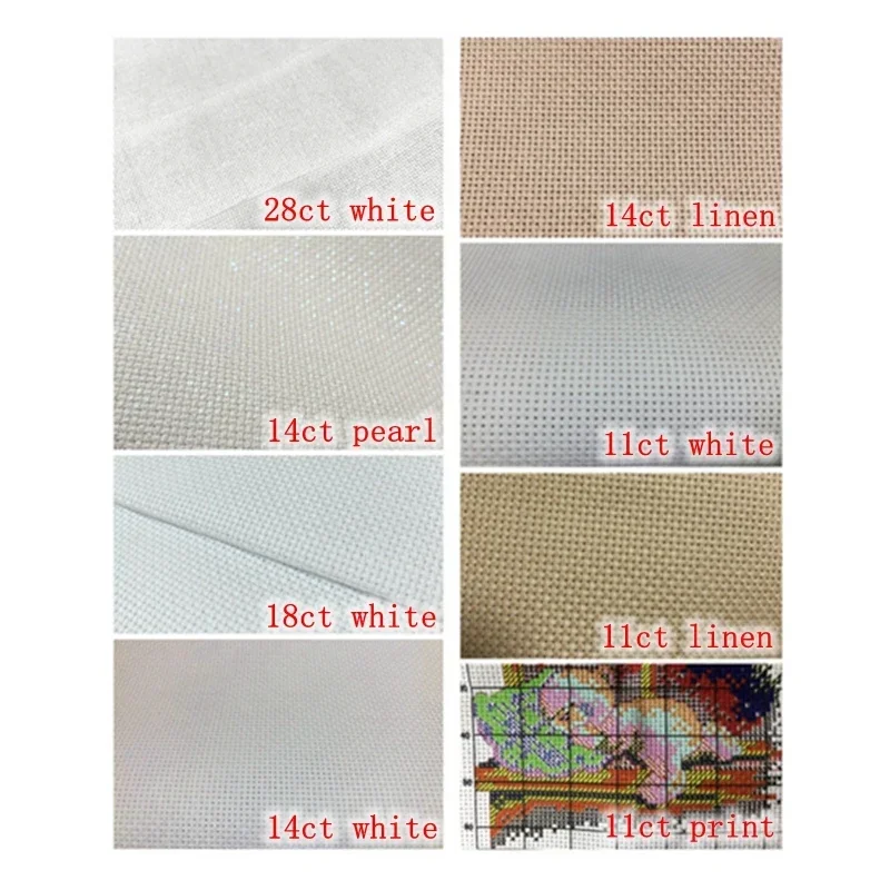 Cross Stitch Kit Small Rabbit in Blue hat 28ct 18ct 14ct 11ct Printed Cloth Hand Embroidery Material Kit